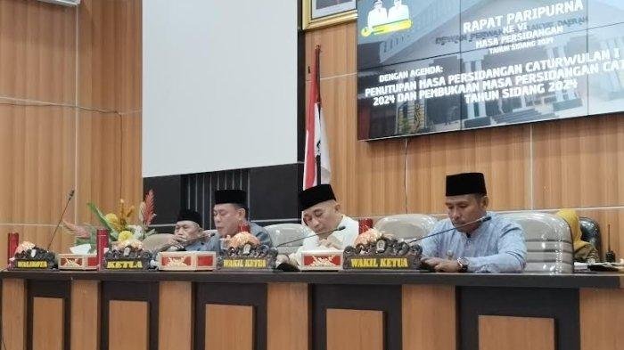 DPRD Palu Tutup Caturwulan I Masa Sidang 2024, Cetak 4 Peraturan Daerah