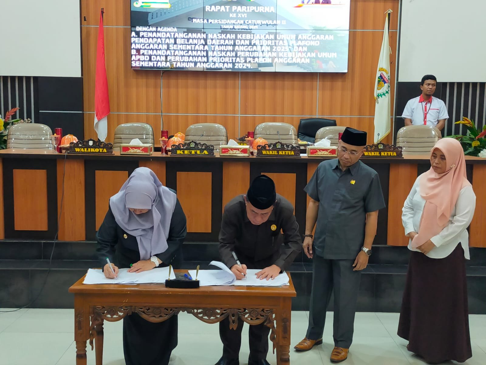 DPRD Kota Palu Sepakati KUA PPAS Tahun 2024 dan 2025